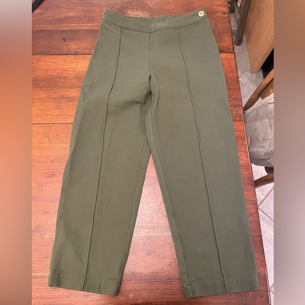 NWOT Ilana Kohn Bruno green pants.